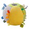 HABA Soft Sensory Ball Discovery Toy - Plush Baby Tag Toy with Rattle, Tags & Textures, Tummy Time Toys & Play Pen Balls, 6.5" Machine Washable for 6 Months & Up